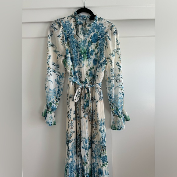 Floral Ruffle Midi Dress - Picture 8 of 8